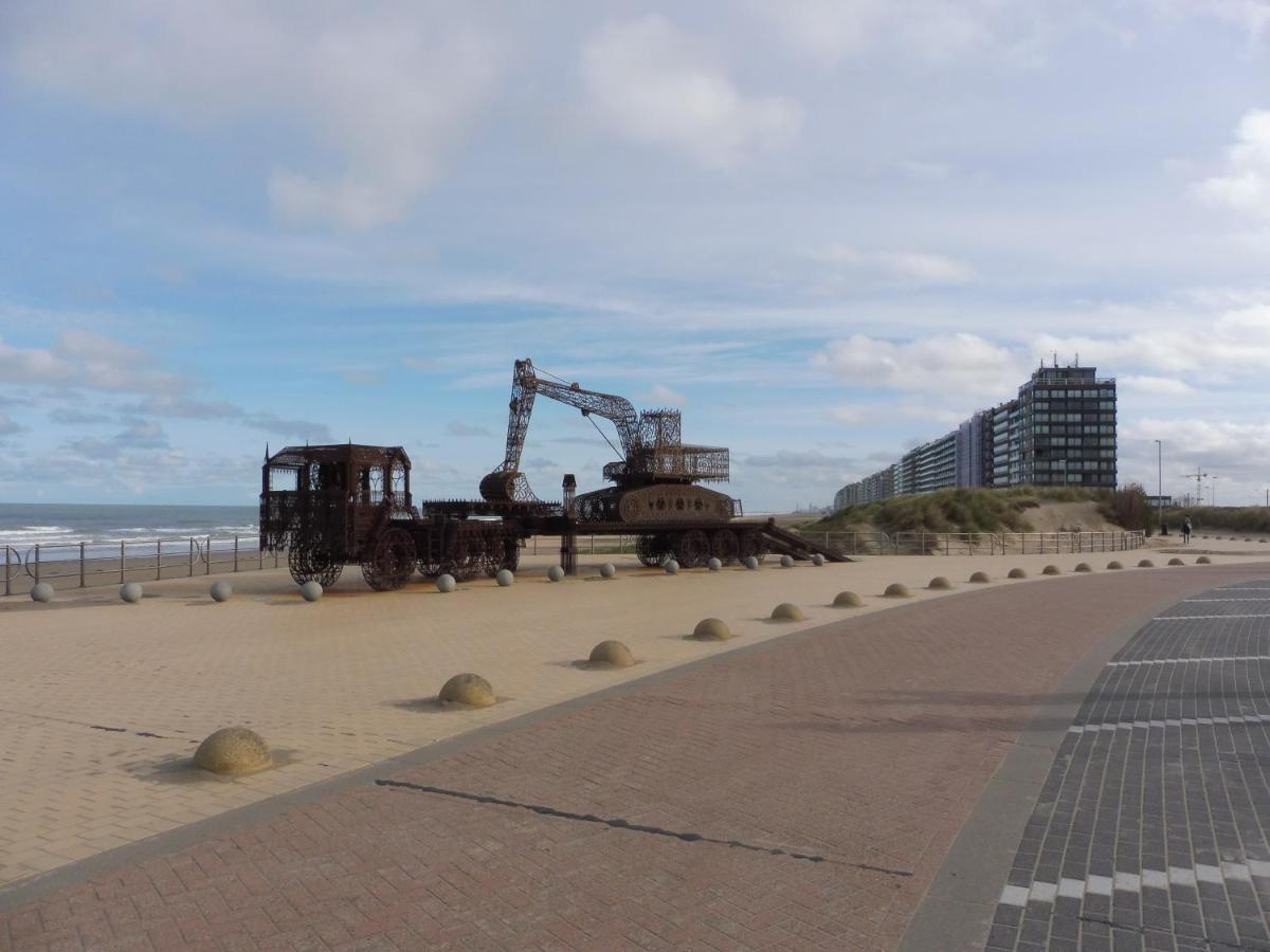 Studio On The Beach With Sea View ミデルケルケ エクステリア 写真