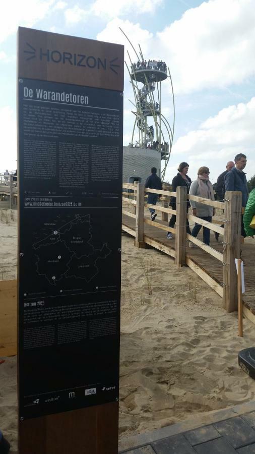 Studio On The Beach With Sea View ミデルケルケ エクステリア 写真